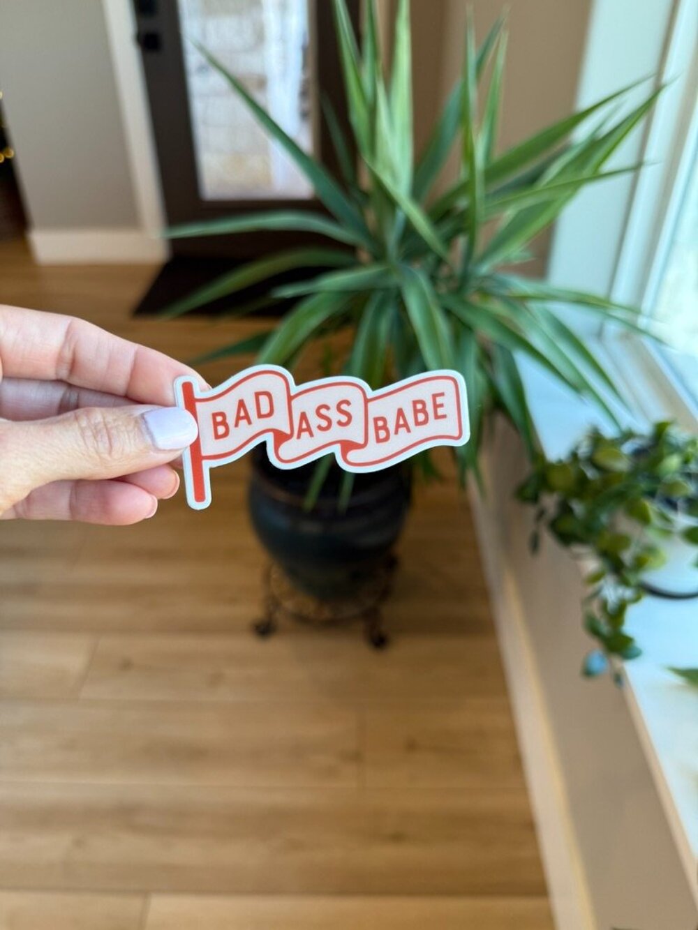 💃 2/$5 Bad Ass Babe Vinyl Sticker